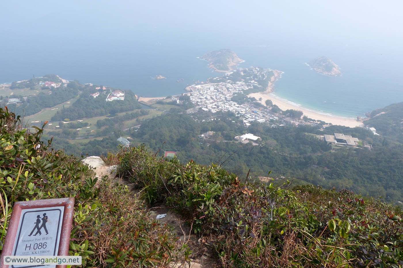 Hong Kong Trail 8 - Marker 86 Shek O Beach